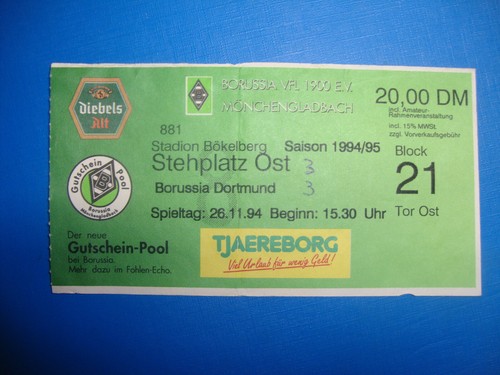 Ticket borussia - ticket,