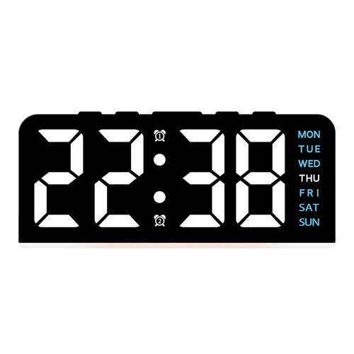 Stylischer led wecker mit - stylischer,