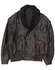 VINTAGE Herren Lederjacke IT