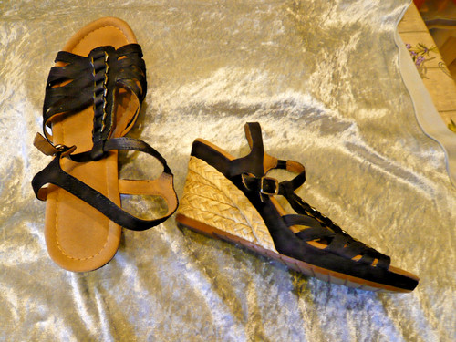 Damen sandalen keilabsatz 5 - damen-sandalen,keilabsatz, 8,5
