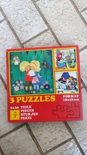 Vintage 3x Puzzle pestalozzi