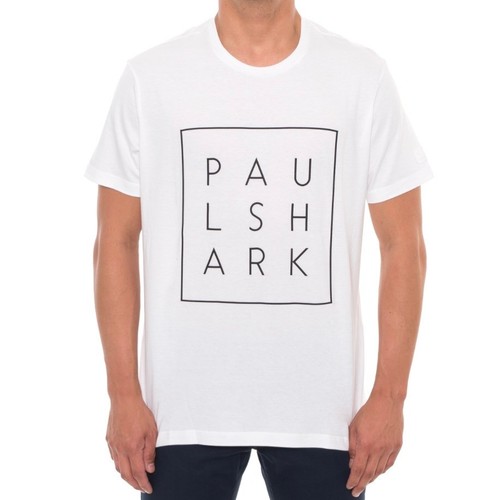 Paul shark shirt - paul, weiß