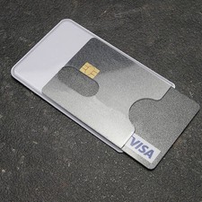 Schutzhülle Kreditkarte EC-Karte Hartplastik Personalausweis Kartenhülle