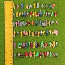108Stk. Verschiede​n Stehend Mit Sitzend Modell Figuren Passanten Spur H0 1:87