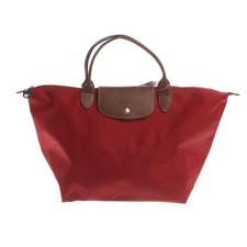 Longchamp Handtasche Rot Braun