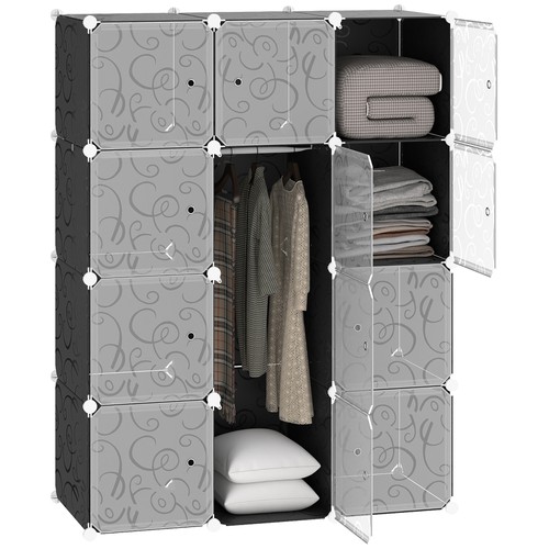 Diy kleiderschrank steckregal - kleiderschrank,