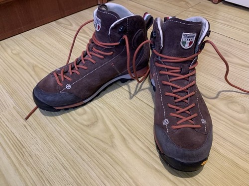 Men dolomite boots brown suede - dolomite,