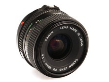 Canon Lens FD Weitwinkel 2.8 / 28 mm Nr. 341762 für Canon FD Bajonett