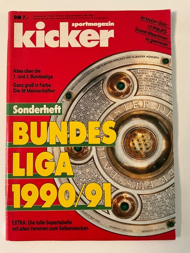Kicker Sonderheft 1990/91 Top