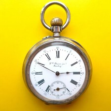 HERREN TASCHENUHR, Silber