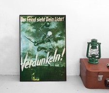 Poster verdunkeln der - verdunkeln!, feind