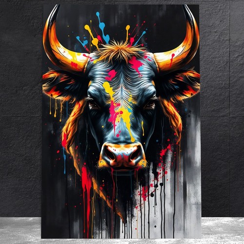 Wandbild stier bulle - wandbild,,