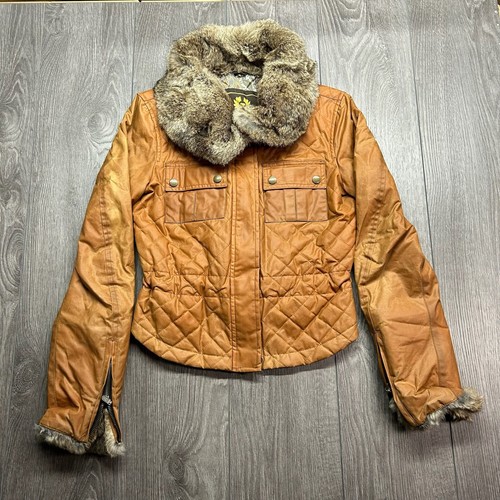 Belstaff gold label quilted - gold,