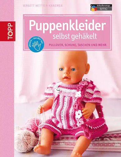 Puppenkleider selbst gehäkelt