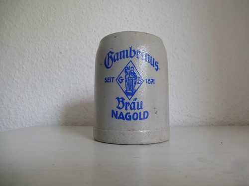 Vintage bierkrug gambrinus - vintage, gb