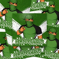 100x Hannover Aufkleber/