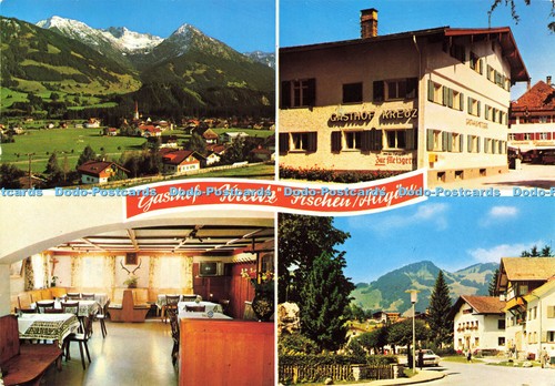 D171595 gasthof kreuz fischen - gasthof,