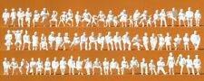 PREISER Figuren unbemalt 1:87 Sitzende Personen 72 Figuren H0 16358