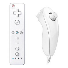 White Remote Wiimote Nunchuck