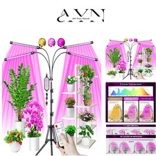 LED Pflanzenlampe mit 80 LEDs | 4 Schwanenhälsen | 3 Farbmodi – Leistung...