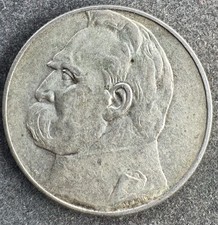 5 Zlotych 1936 Polen Pilsudski
