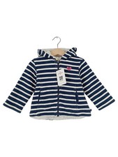 WEEKEND A LA MER Kinder Leichte Jacke Gr. 122 Blau Gestreift mit Kapuze