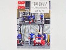 Busch 1076 Feuerwehr Zubehör für Diorama 1:87 H0 wie NEU! OVP 1705-27-65