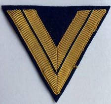 Winkel Matrosenobergefreiter WH Kriegsmarine Kulani Takelhemd Blau 2.WK original