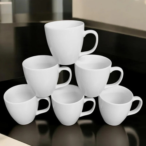 6er set große kaffeebecher - 6er,