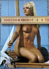 Vintage Postkarte. Nackte
