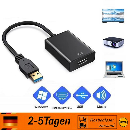 Usb hdmi hd konverter - usb,