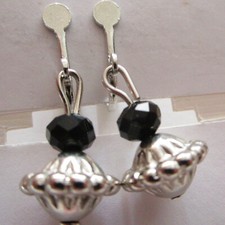 Ohrclips clips klein schwarz - ohrclips,