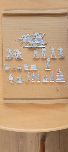 Zinnfiguren flachfiguren - 21,