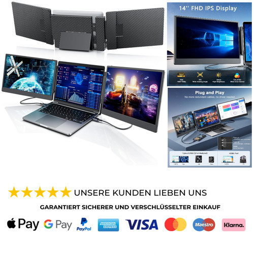 Laptop monitor verlängerung - laptop,