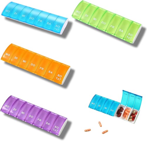 4er pack tablettenbox - 4er-pack,