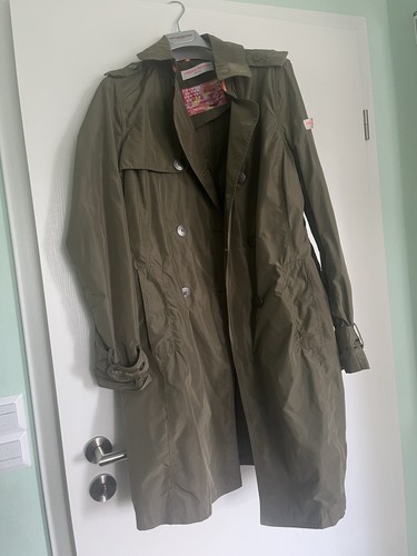 Trenchcoat oliv grün frieda - oliv,