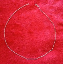 Echte weißgoldkette 585 14 - ,