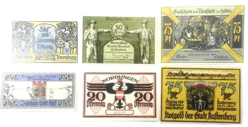 Notgeldscheine deutsches - notgeldscheine,