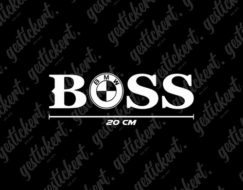 Boss aufkleber für - 1x, 20