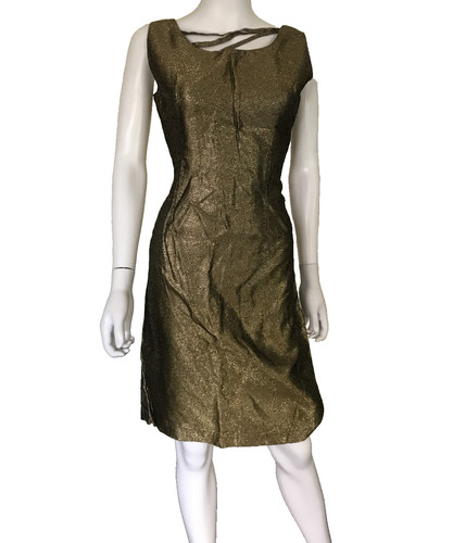 Vintage 60s gold lurex lamé - vintage,