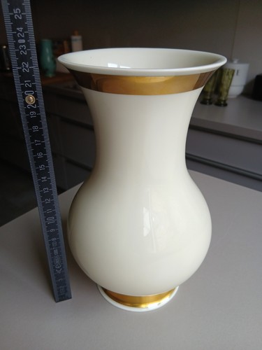 Vase weimar porzellan - weimar, cream