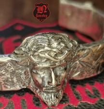 Massiv armreif unikat jesus - armreif,