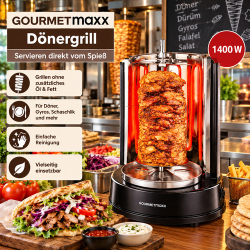 Gourmetmaxx dönergrill - gourmetmaxx,