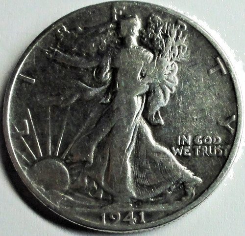 Usa dollar 1941 - 1/2,