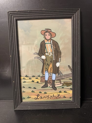 Hinterglasmalerei volkstracht - hinterglasmalerei,