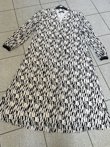 Marc cain maxi - seidenkleid, np