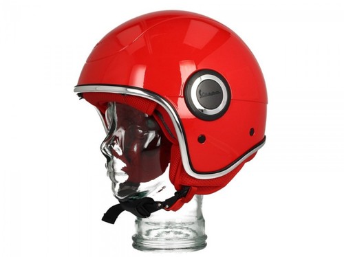 Vespa jethelm red - red,