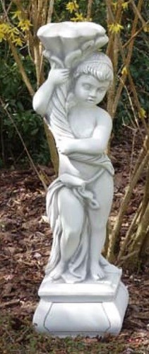 Blumenmädchen putten - blumenmädchen,