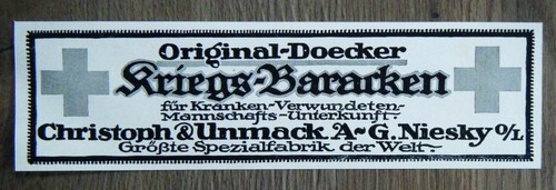 Alte werbeanzeige - alte,
