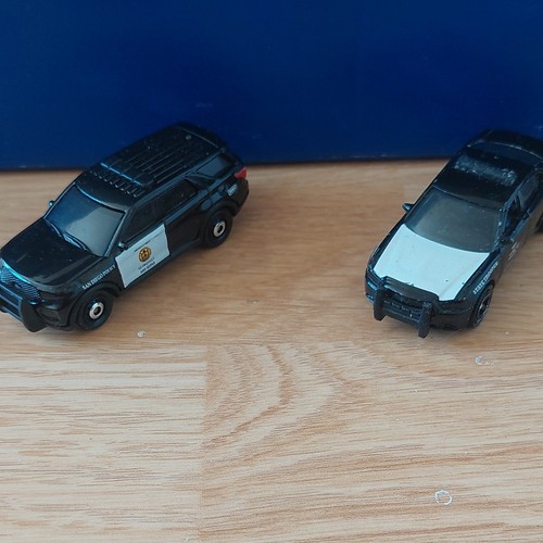 Polizei spielzeugauto set - 2x, spielzeugauto-set